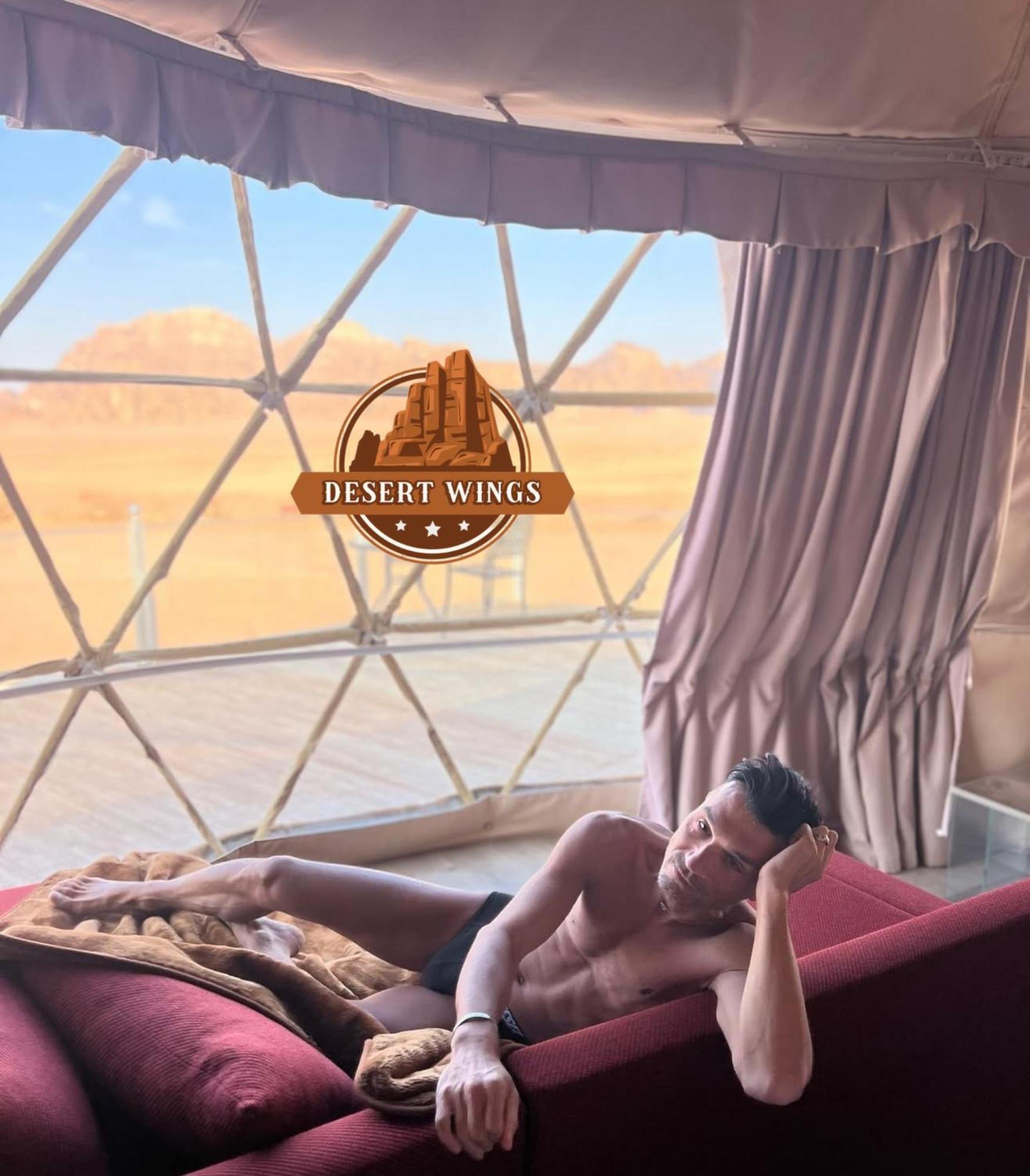 Rum Wings Bubble Luxury Camp Wadi Rum Eksteriør billede