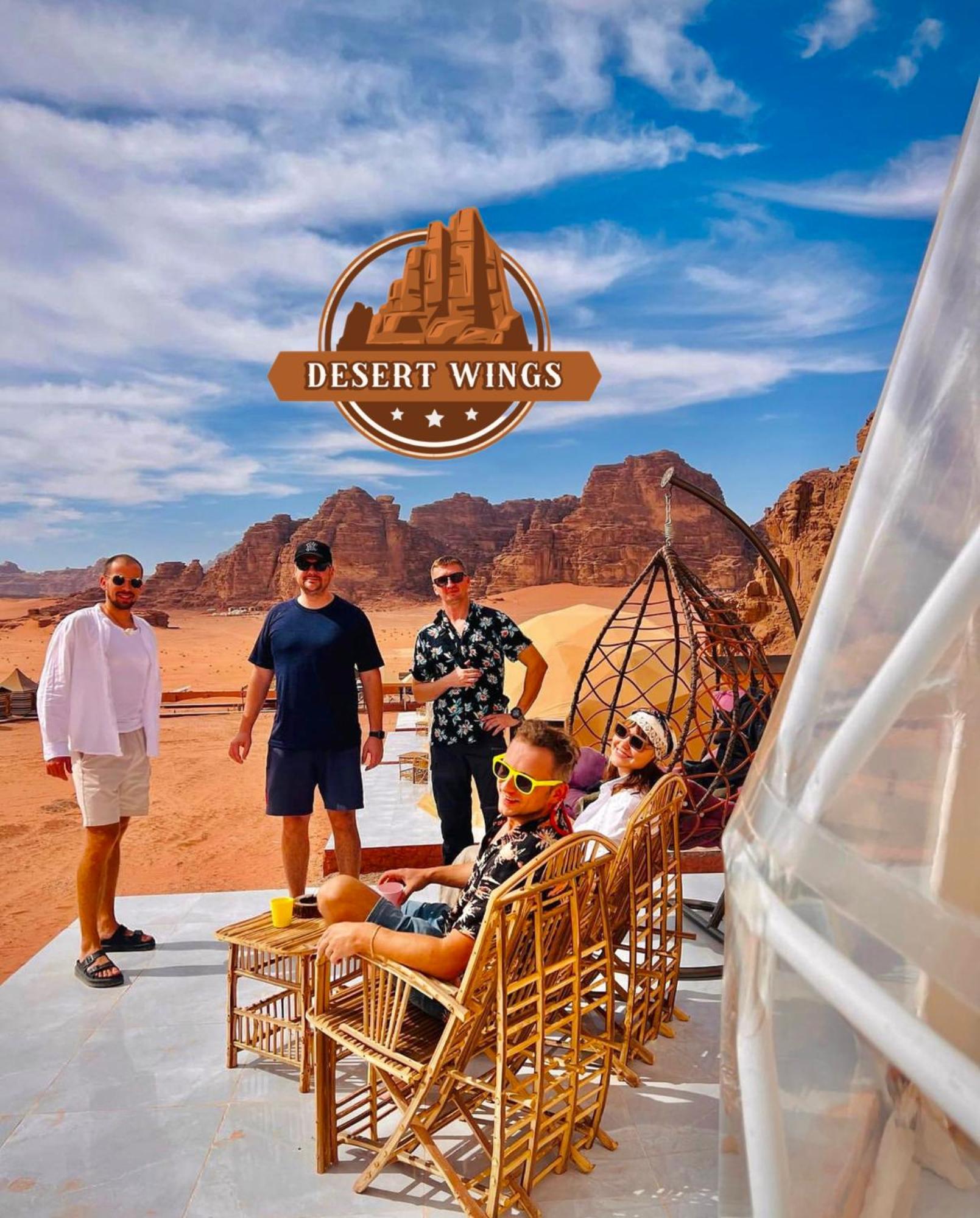 Rum Wings Bubble Luxury Camp Wadi Rum Eksteriør billede