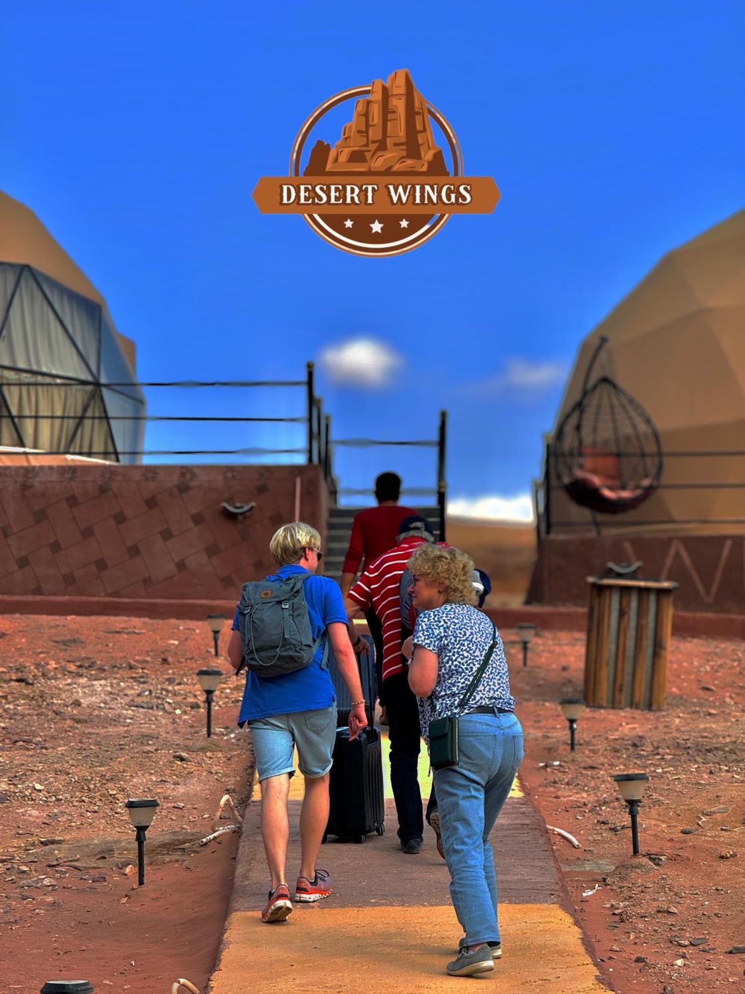 Rum Wings Bubble Luxury Camp Wadi Rum Eksteriør billede
