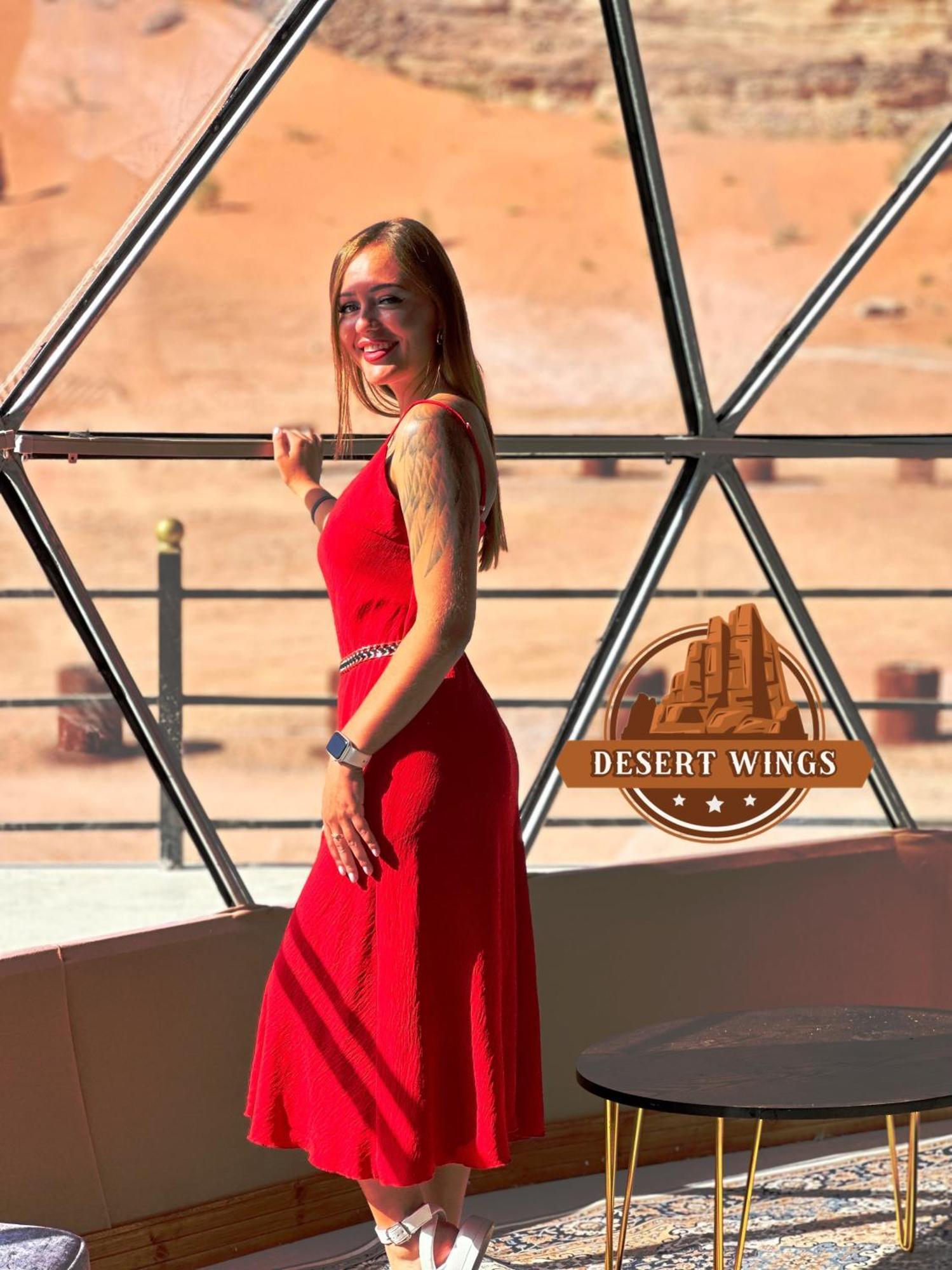 Rum Wings Bubble Luxury Camp Wadi Rum Eksteriør billede