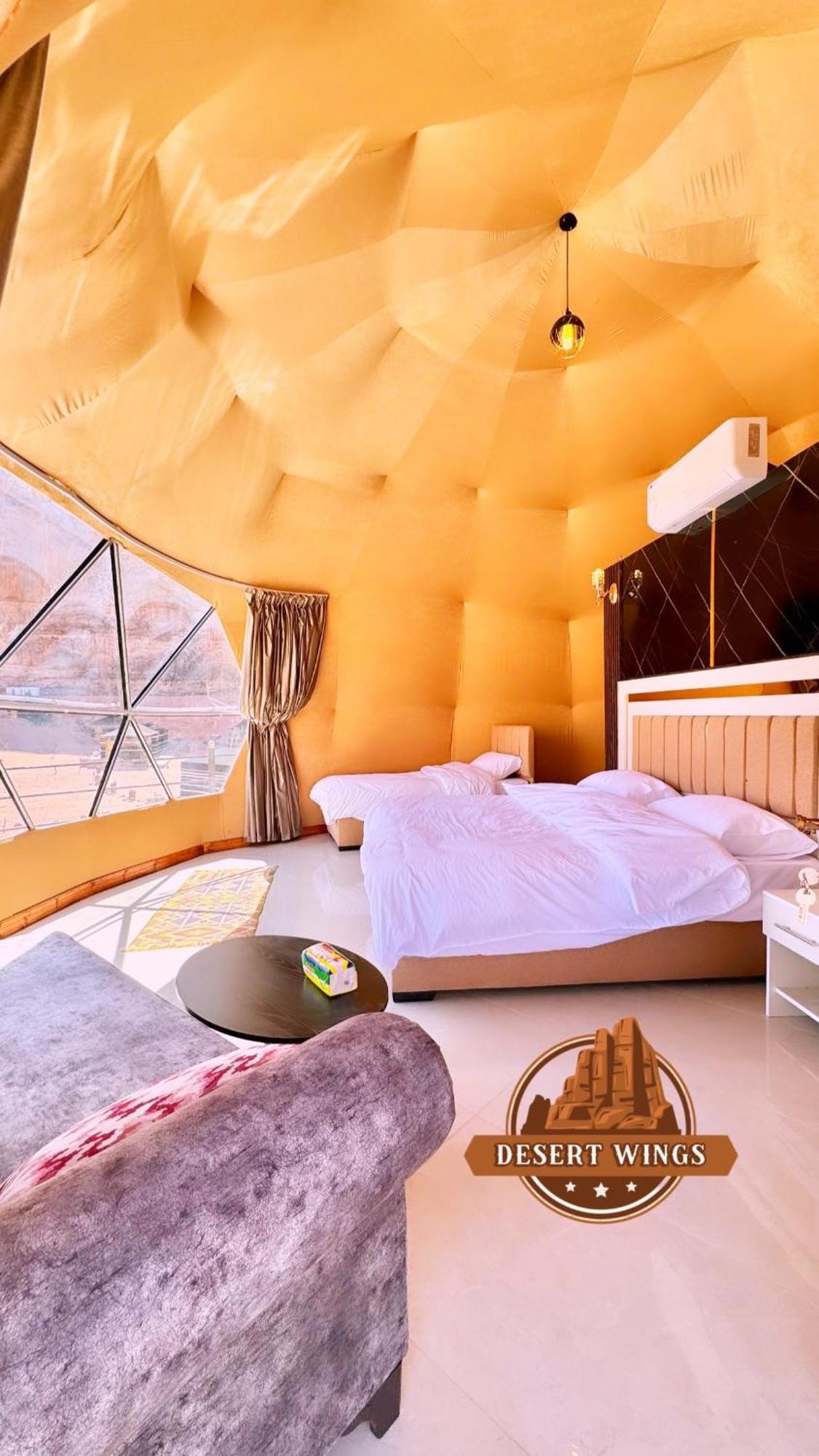 Rum Wings Bubble Luxury Camp Wadi Rum Eksteriør billede